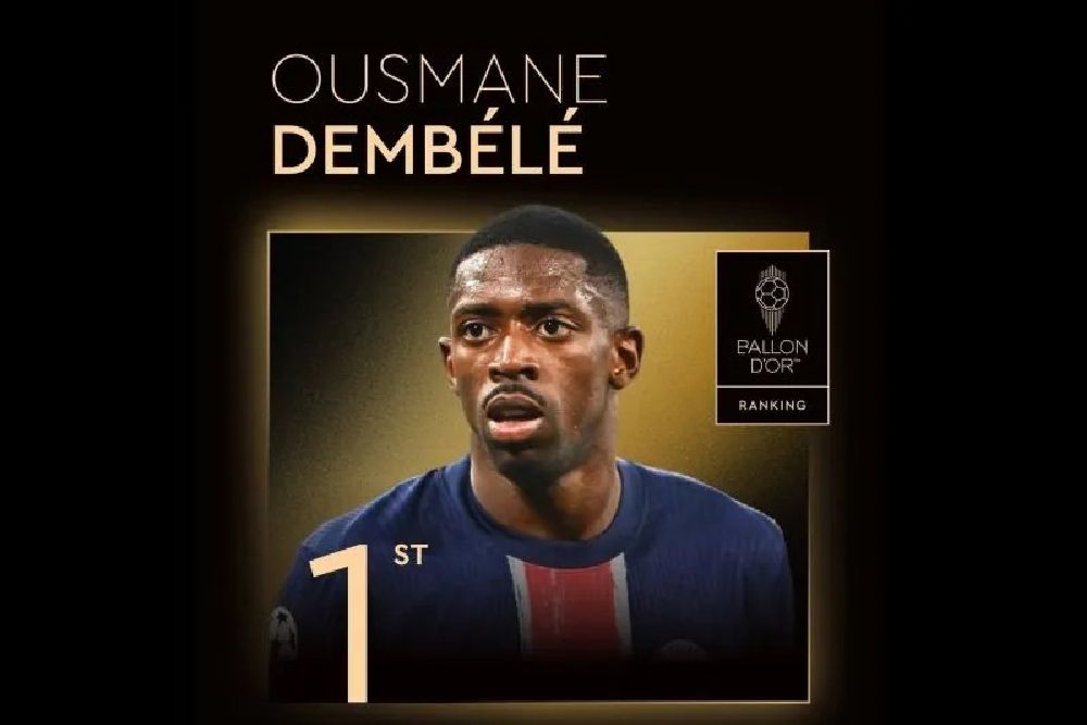 Kalahkan Lamine Yamal, Ousmane Dembele Raih Ballon d'Or 2025