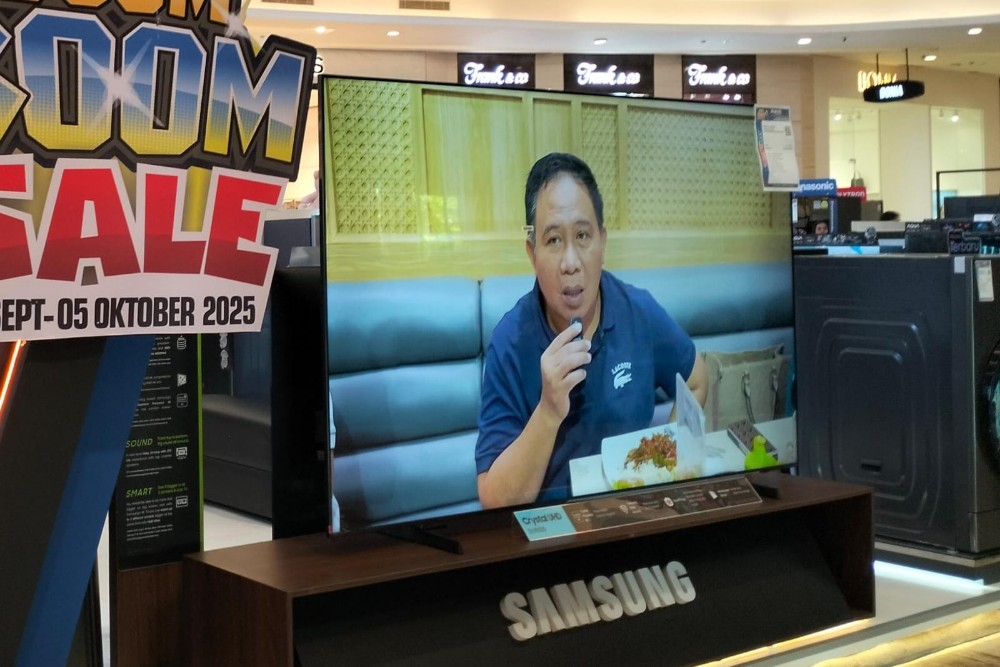 Televisi Pintar Terbesar Dunia Jadi Perhatian di Techno Fest 2025