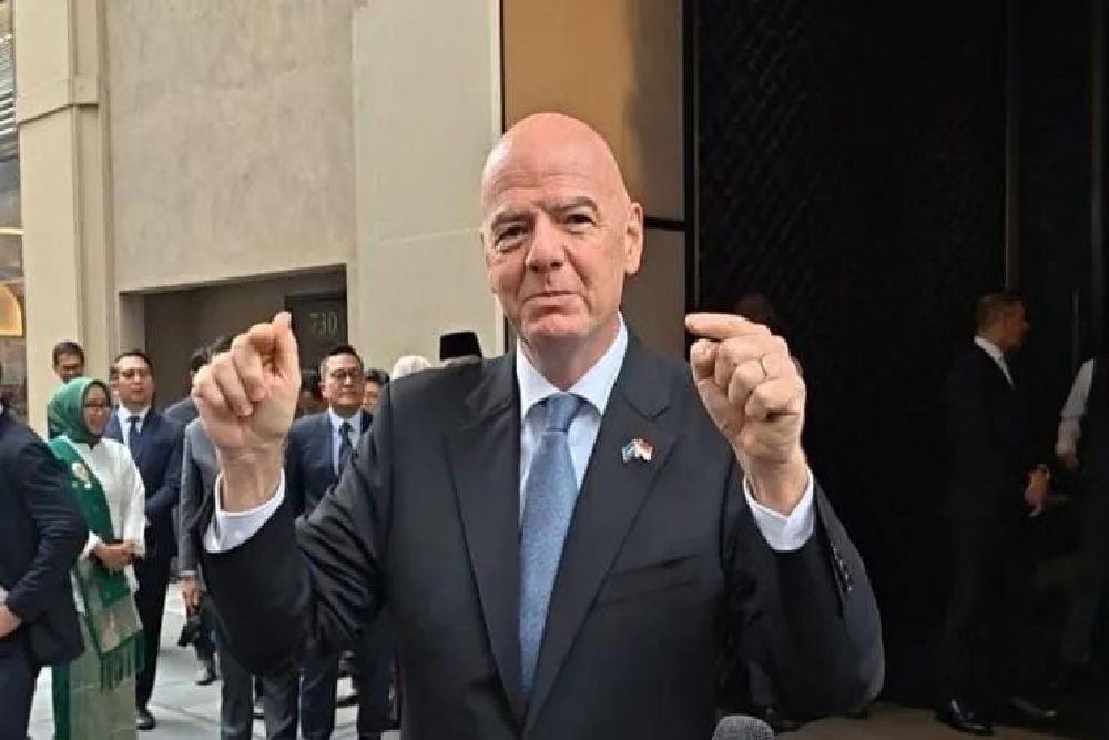 Presiden FIFA Doakan Timas Indonesia di Kualifikasi Piala Dunia 2026
