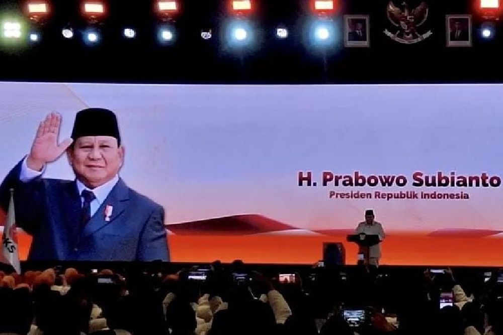 Hadiri Munas VI PKS, Prabowo Mengaku Tak Dendam dengan Anies Baswedan