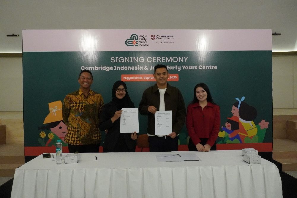 JEYC Resmi Bermitra dengan Cambridge untuk Pendidikan Usia Dini