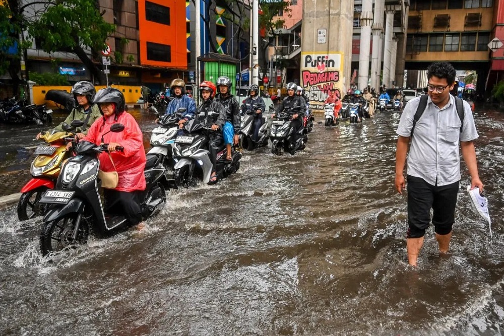 Banjir Landa 10 RT di Jakarta Selatan, Ini Lokasinya