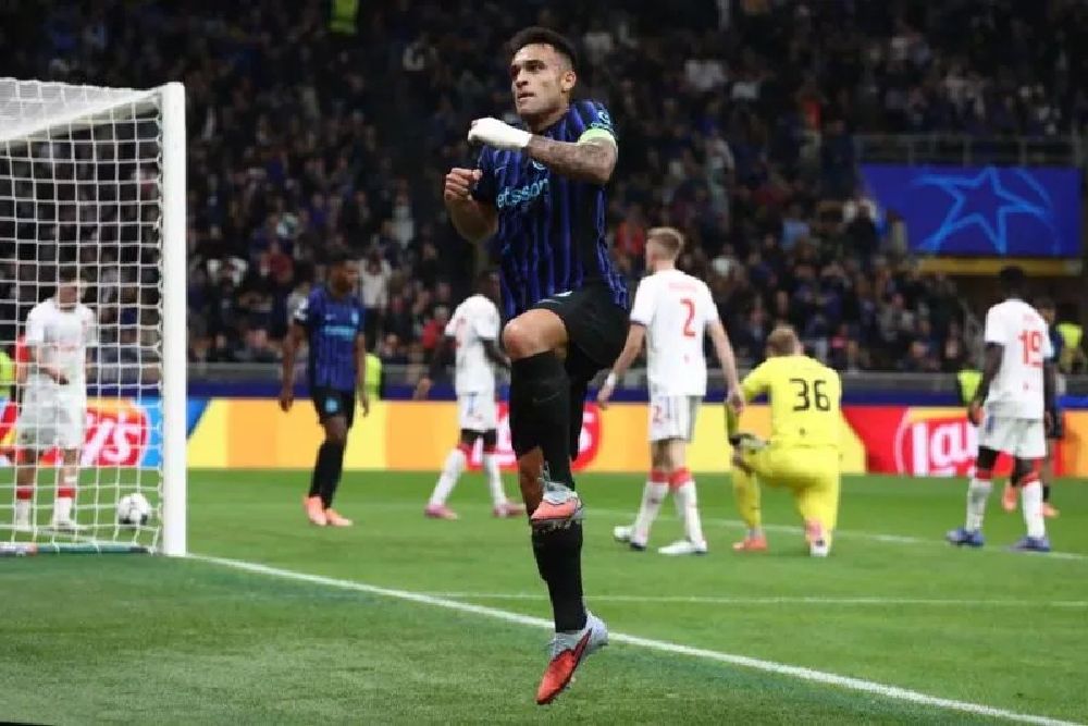 Hasil Liga Champions, Inter Hajar Slavia Prahan dengan Skor 3-0
