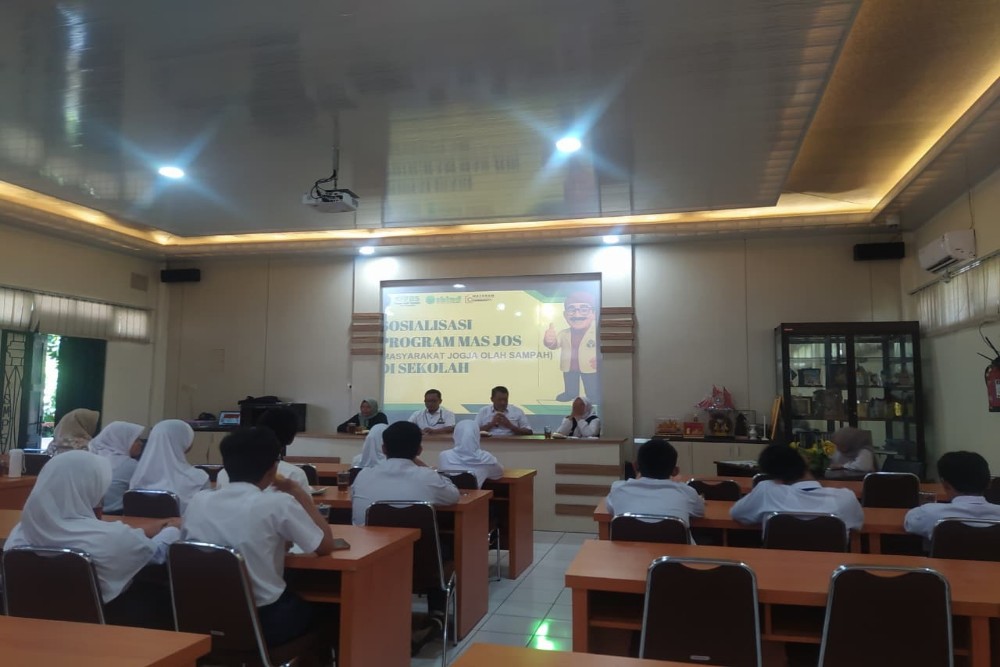 SMPN 5 Jadi Pilot Project Pengolahan Sampah Sekolah di Jogja