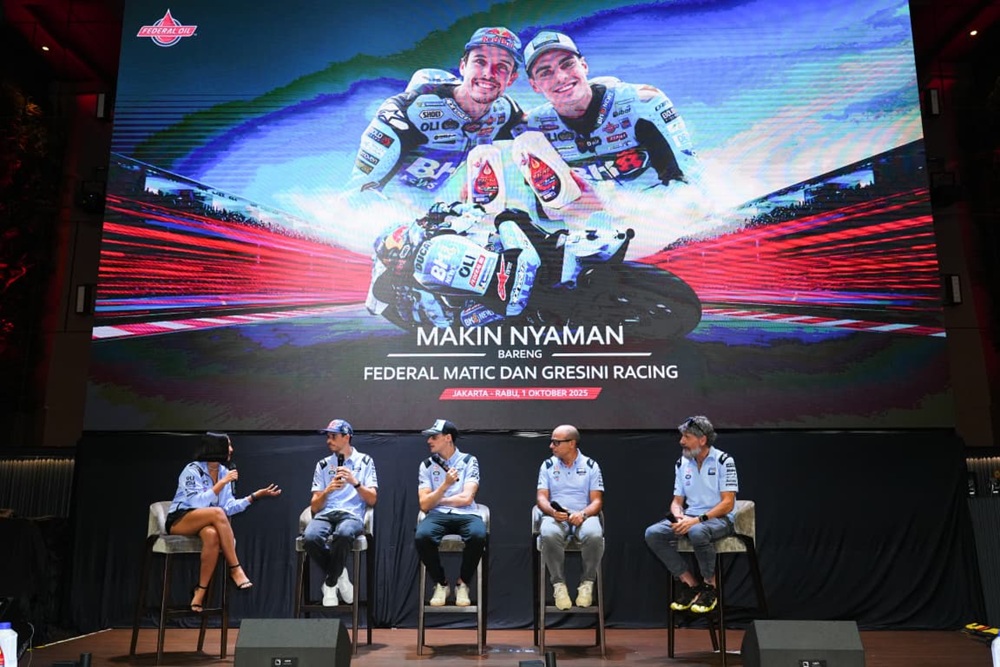 Hadirkan Alex Marquez, Federal Oil Kenalkan Teknologi Sintetik