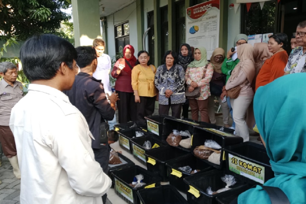 Kurangi Sampah Organik, Kelurahan Baciro Gencarkan Budi Daya Maggot