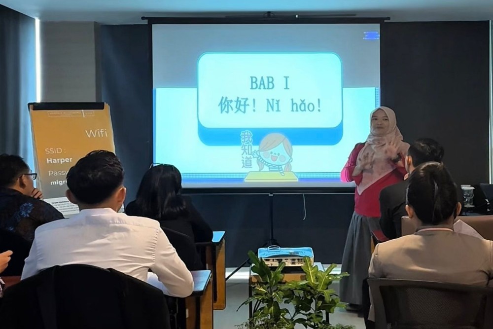 Harper Malioboro Yogyakarta Gelar Pelatihan Bahasa Mandarin