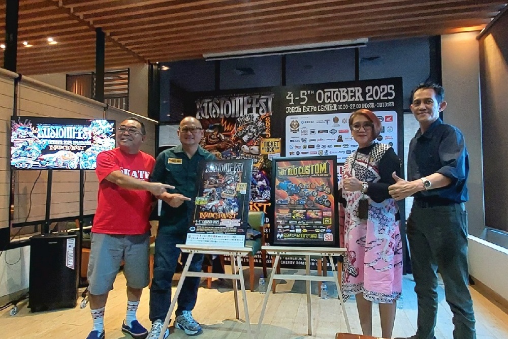 KUSTOMFEST 2025: Builder Gila, Mesin Edan, dan Budaya Kustom