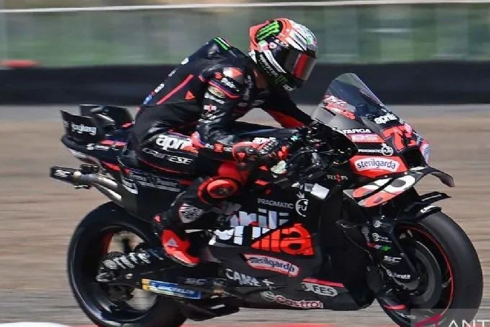 Selamat! Bezzechi Raih Gelar Juara Sprint MotoGP di Mandalika