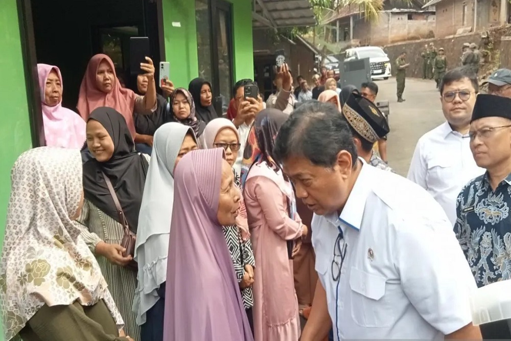 Tinjau Translok Imogiri Bantul, Wamen Tranmigrasi: Mereka Nyaman dan Bahagia