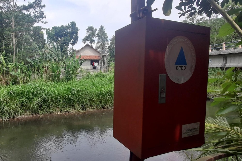 90 Persen EWS Banjir di Bantul Rusak, Akan Diperbaiki di 2026