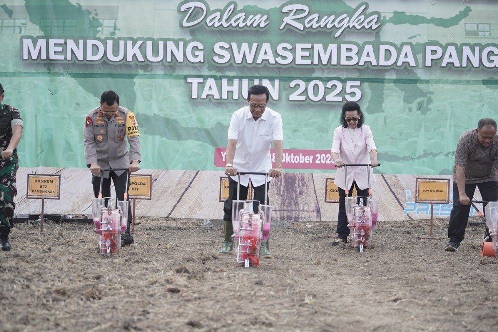 Sultan Sebut Wujudkan Ketahanan Pangan Perlu Dukungan Banyak Pihak