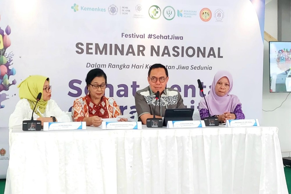 Pakar Bahas Peningkatan Angka Gangguan Kesehatan Jiwa
