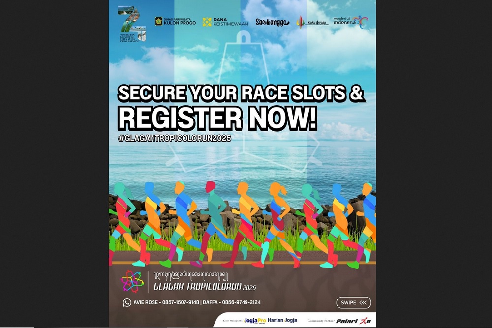 Glagah Tropicolorun, Event Fun Run dengan Pengalaman Berbeda bagi Pelari