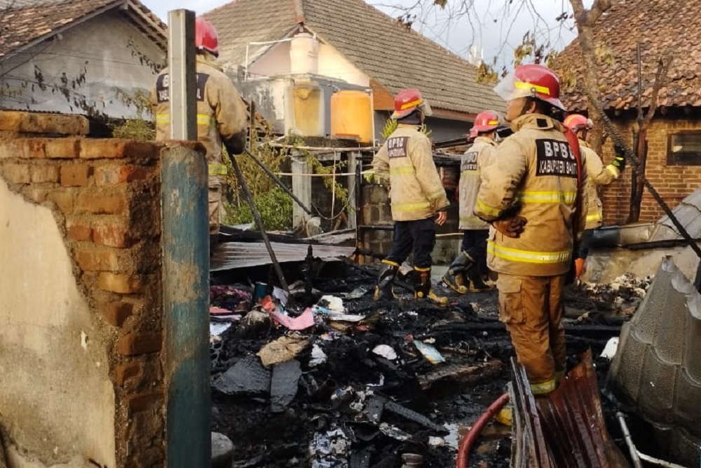 Rumah Warga Panggungharjo Bantul Terbakar, Kerugian Rp25 Juta