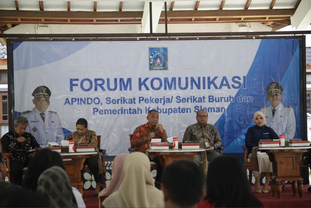 Bupati Sleman Dorong Penguatan Ekosistem Ketenagakerjaan yang Adil