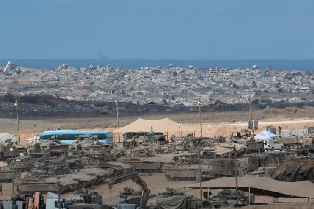 Hamas Berjaga di Jalur Gaza Setelah Kesepakatan Gencatan Senjata