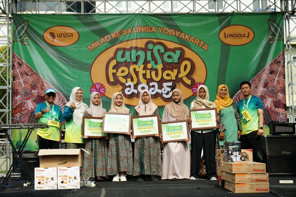 Unisa Charity Fun Run 2025 Ajak Masyarakat Hidup Sehat dan Peduli