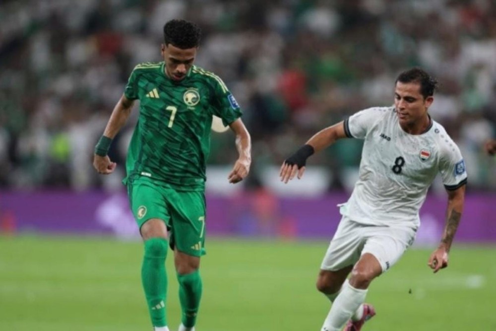 Saudi Arabia vs Iraq Skor 0-0, Green Falcon Lolos Piala Dunia 2026
