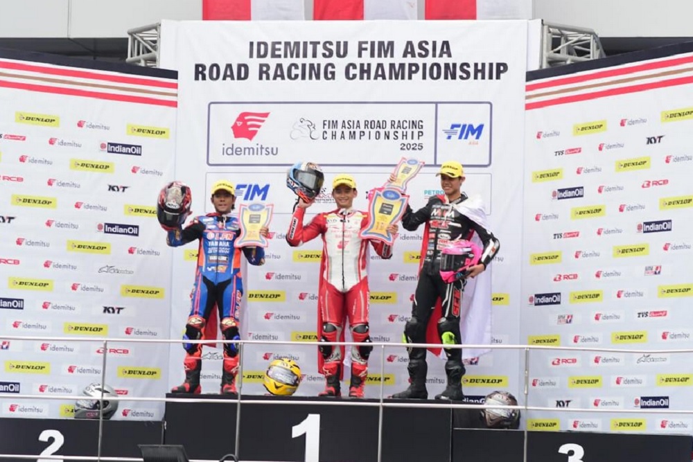 Pebalap Astra Honda Raih Tiga Podium ARRC Malaysia