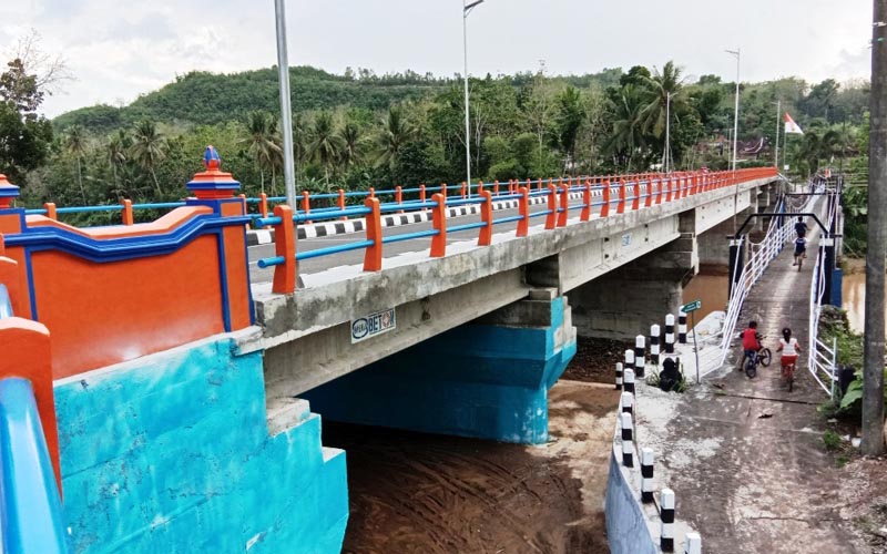 Target Pembangunan 43 Jembatan Gantung PU Selesai Akhir Tahun 2025