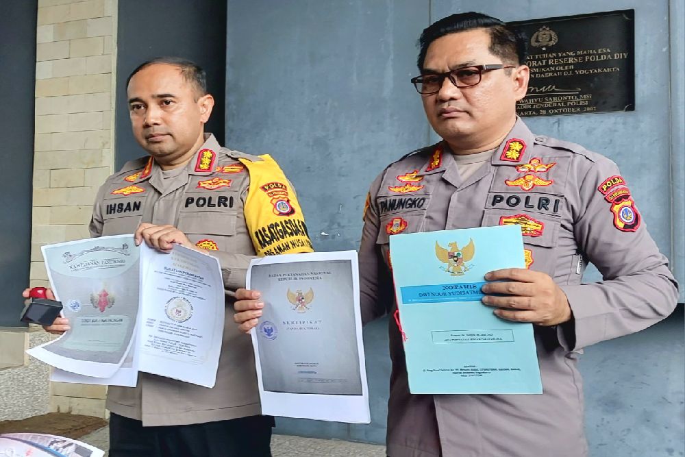 Polda DIY Tangkap Pelaku Penipuan Surat Kekancingan Sultan Ground
