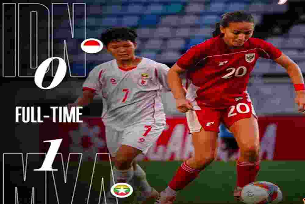 Gol Shin Thant Phyu Sin Pyone Hentikan Langkah Timnas Putri U-17