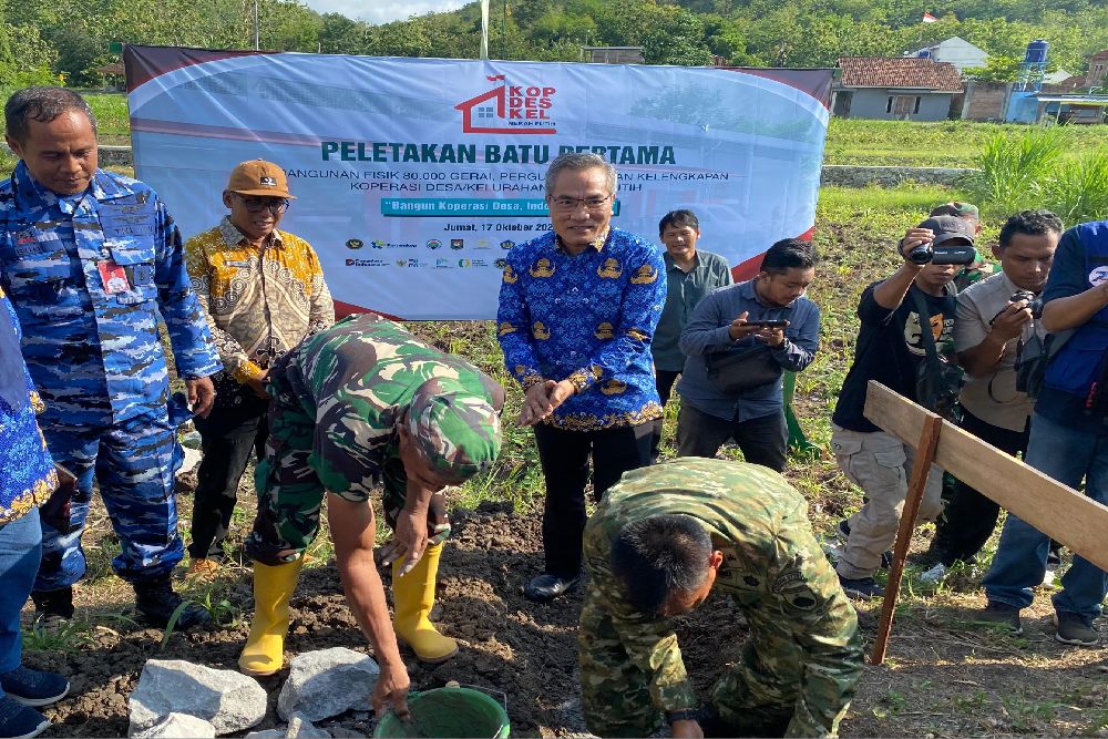 Pembangunan Gerai KDMP Wukirsari Bantul Dimulai, Ini Kata Bupati