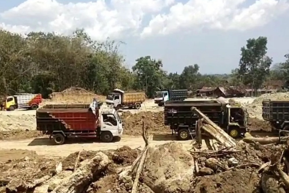 Aktivitas Tambang di Grigak Kulonprogo Ancam Permikiman Warga