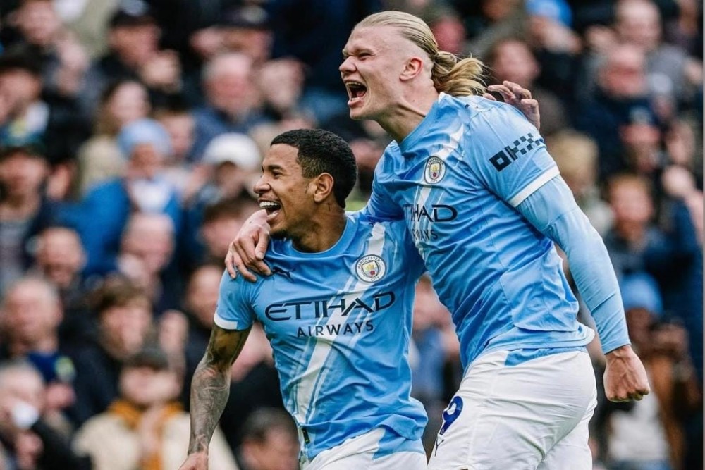 Man City vs Everton Skor 2-0, Erling Haaland Cetak 2 Gol