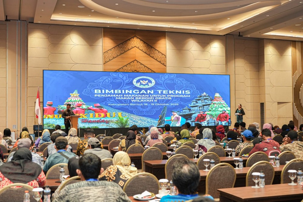 1.000 Petugas SPPG Bantul Dibekali Pelatihan Penjamah Makanan