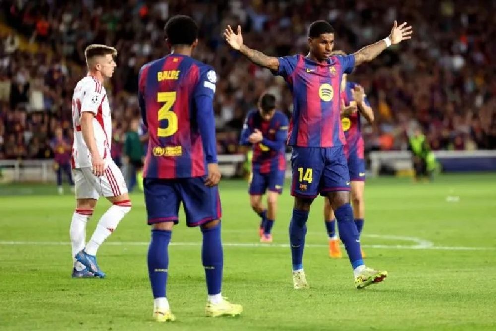 Liga Champions, Barcelona Melumat Olympiacos dengan Skor Telak 6-1