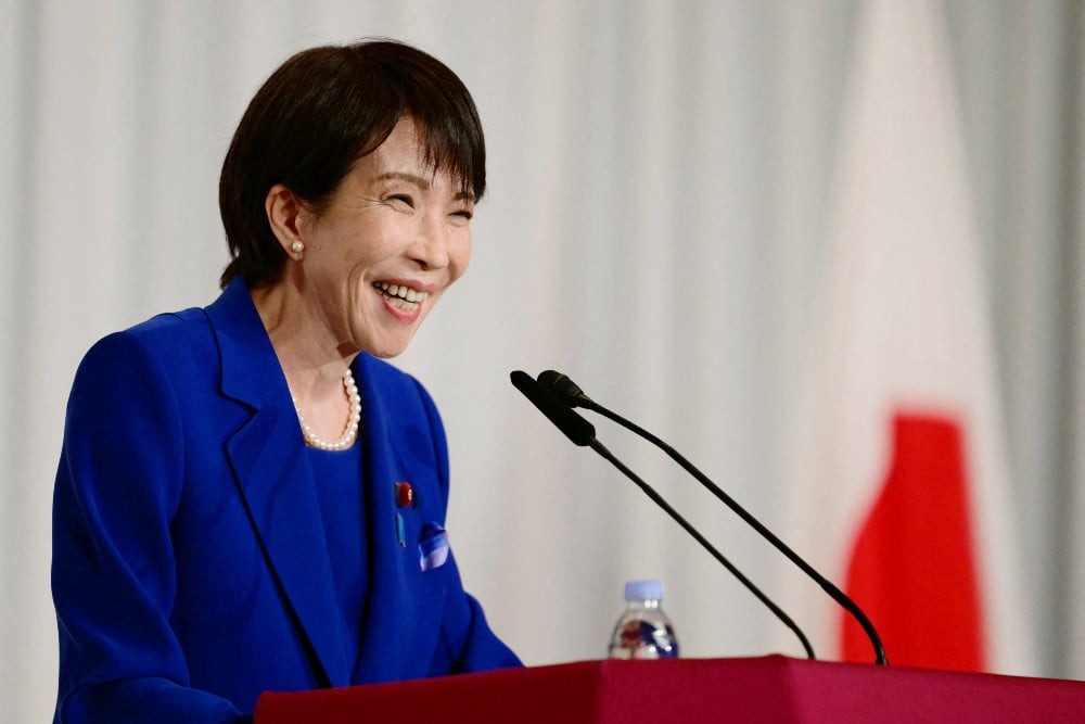 Sanae Takaichi, Wanita Pertama Jabat Perdana Menteri Jepang