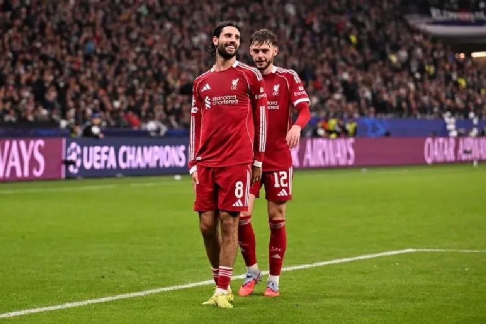 Hasil Liga Champions, Eintracht Frankfurt Vs Liverpool, Pesta The Reds