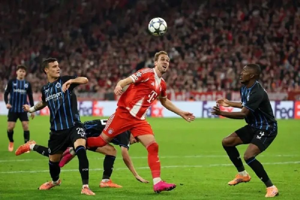 Bayern Muenchen Vs Club Brugge, Skor 4-0, Muenchen Menang Telak