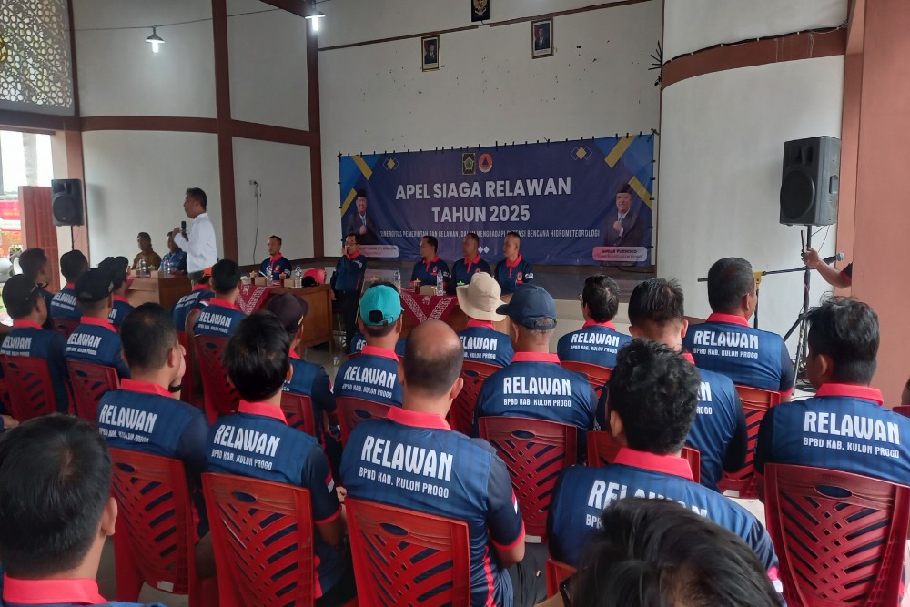 Sukarelawan Bersiap Antisipasi Bencana Hidrometeorologi di Kulonprogo