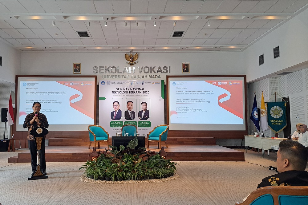 SNTT 2025 Jadi Ruang Kolaborasi Riset Terapan Berdampak Nyata