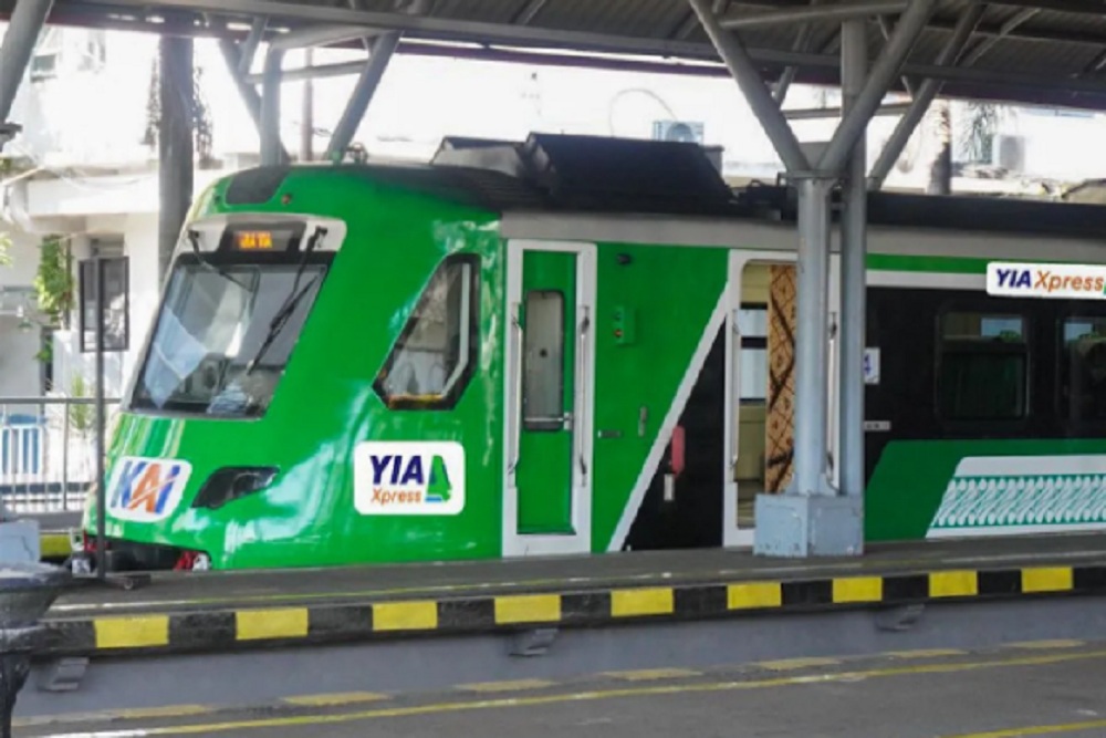 Jadwal Kereta Bandara YIA Xpress Senin 3 November 2025