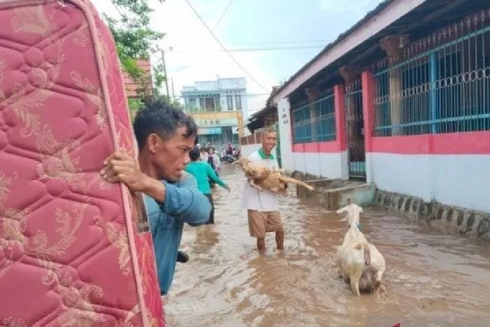 Ribuan Warga Terdampak Banjir di Bima NTB