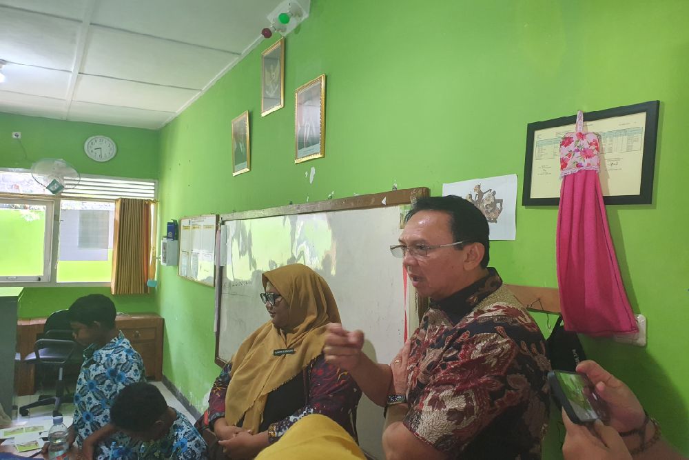 Ahok Kagum Siswa SLB Gunungkidul Kuasai Chromebook