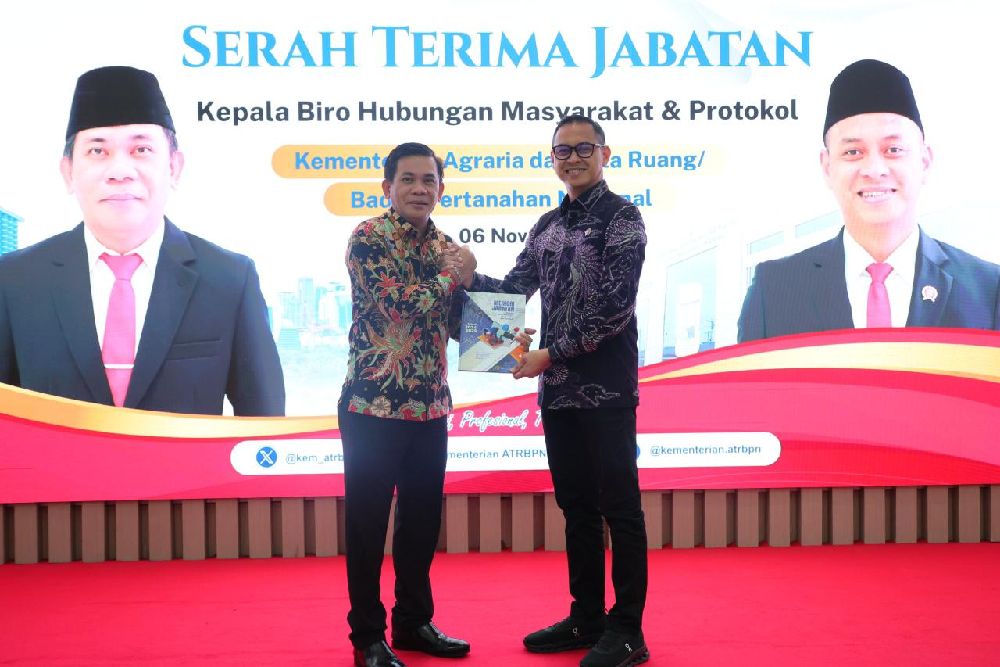Pisah Sambut dan Serah Terima Jabatan, Biro Humas dan Protokol ATR/BPN