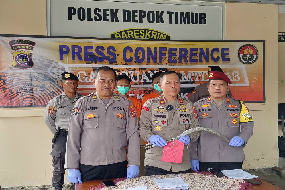 Bawa Celurit Saat Dini Hari, Dua Pemuda Diciduk Polisi di Sleman