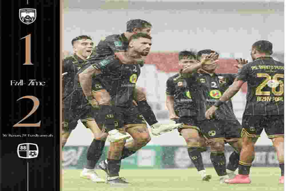 Barito Putera Menang Tipis 2-1 atas Kendal Tornado FC