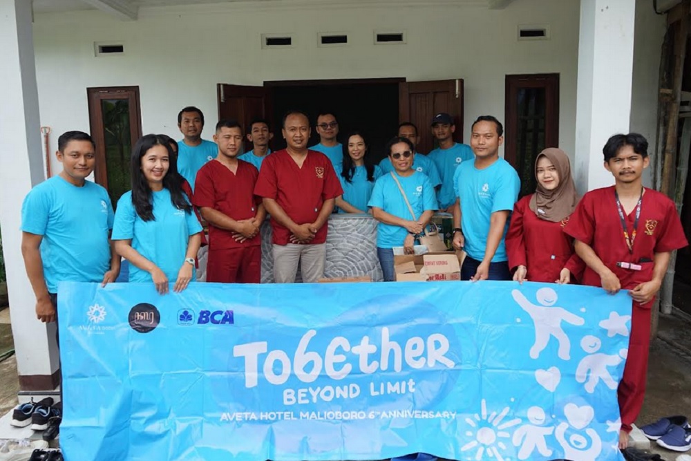 Aveta Hotel Malioboro Rayakan HUT ke-6 dengan Aksi Sosial