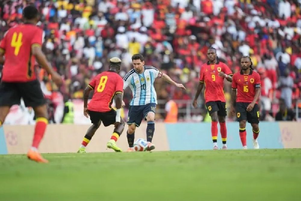 Angola Vs Argentina, Skor 0-2, Messi Cetak Satu Gol dan Assist