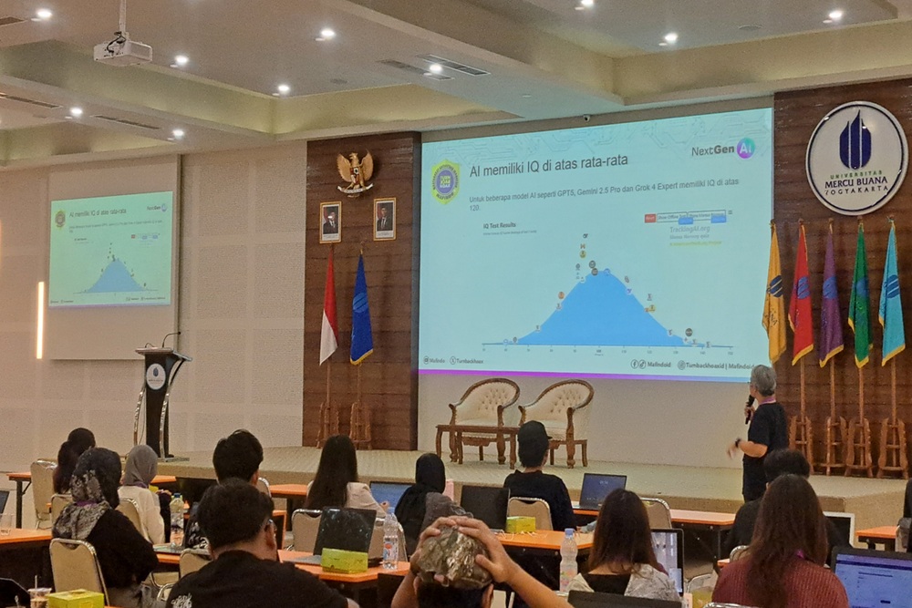 Mafindo dan Google Latih Mahasiswa UMBY Hadapi Tantangan AI Kini