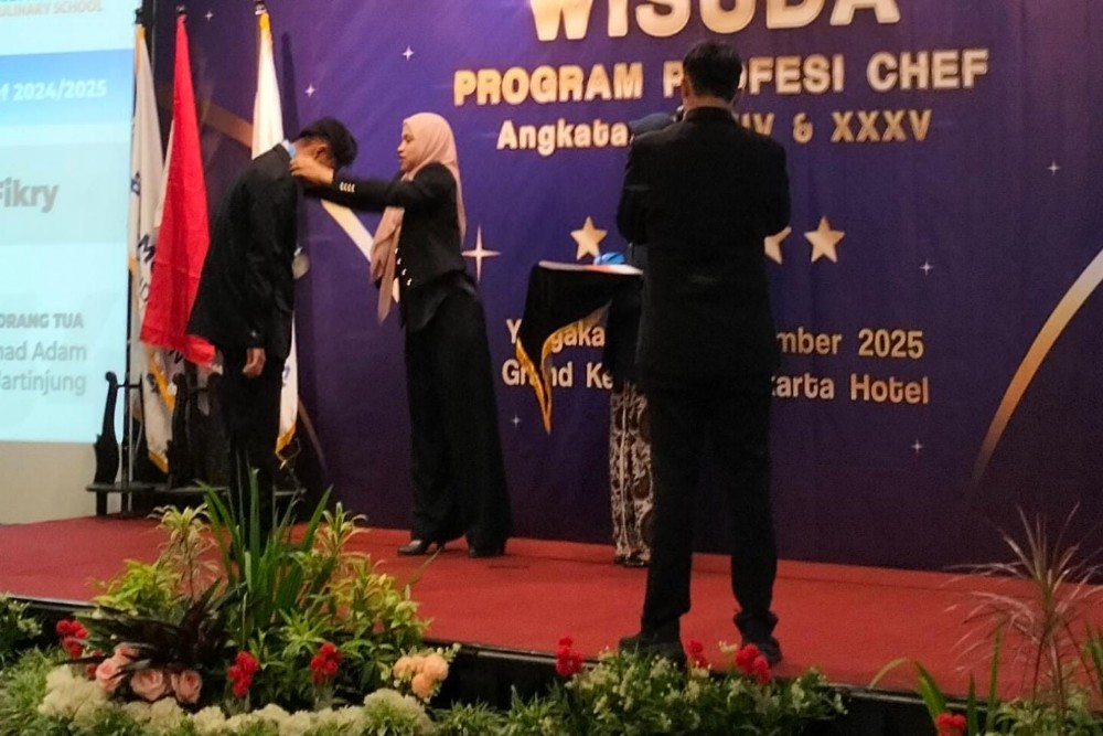 Lulusan Profesi Chef Didorong Produktif dan Ambil Peluang Luar Negeri