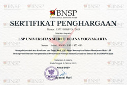 Perkuat Standar Profesional, LSP Diberi Penghargaan oleh BNSP