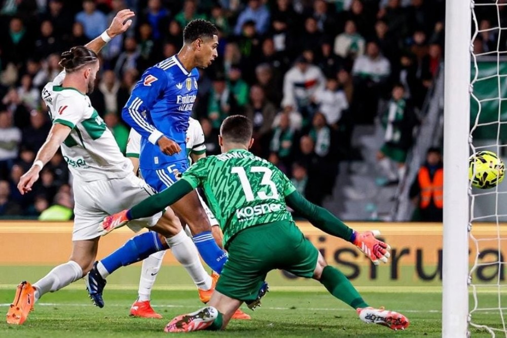 Elche Tahan Real Madrid 2-2, Bellingham Selamatkan Los Blancos