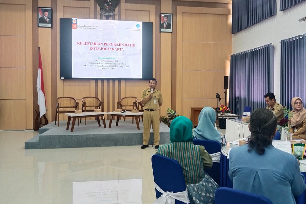 FGD Industri Batik Jogja Soroti Regenerasi dan Limbah